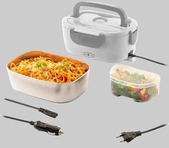 ChefBox: Tupper Eléctrico Autocalentable 1.1L