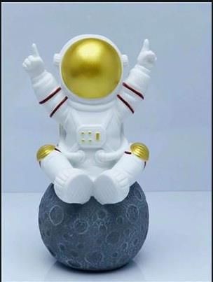 Altavoz Bluetooth Astronauta - Figura Decorativa con Sonido Estéreo y Bajos - Regalo Original de Cumpleaños