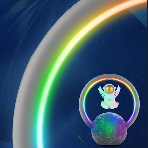 Altavoz Bluetooth Astronauta con Luz RGB - Altavoz Inalámbrico de Diseño "Kawaii" - Sonido Estéreo y Decoración