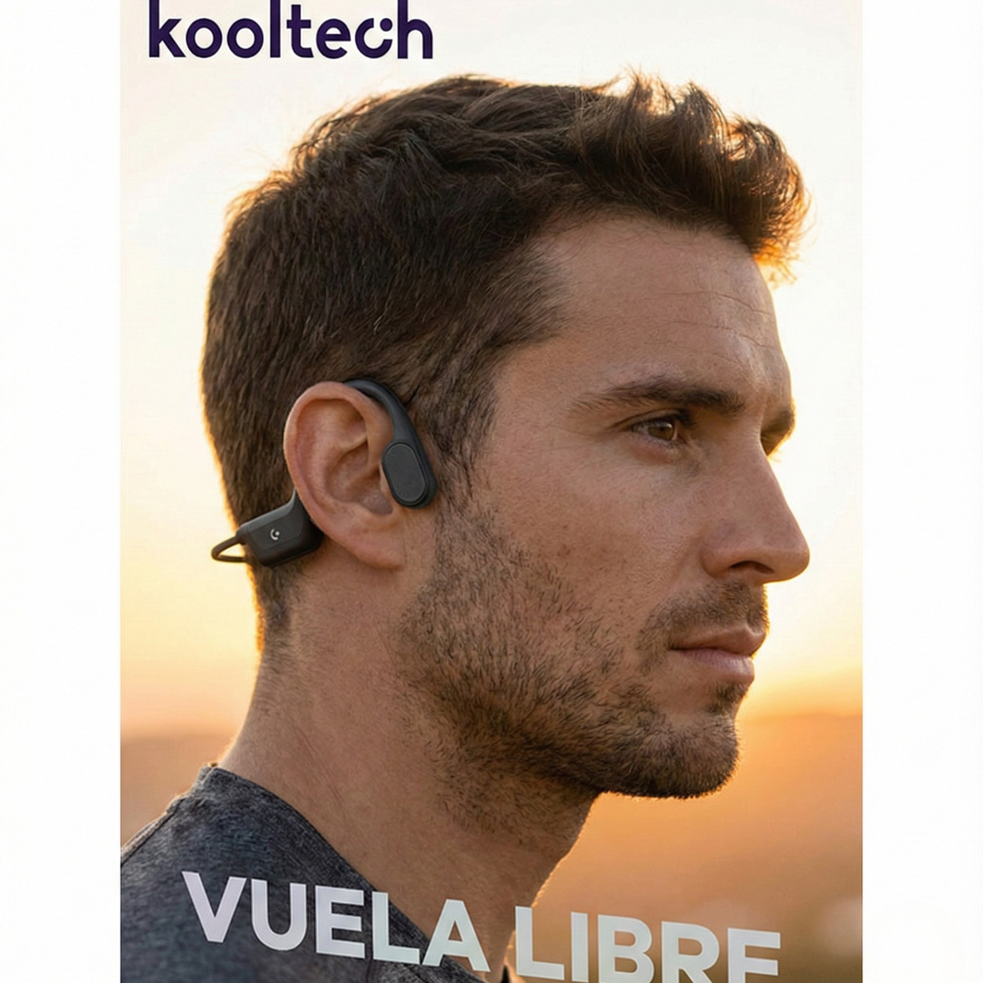 Kooltech Bone-Link: Auriculares de Conducción Ósea para Deporte