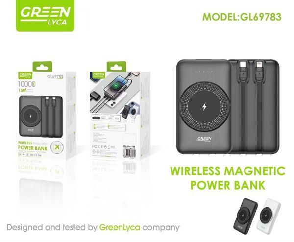 Bateria Externa GREEN LYCA 10000 ma