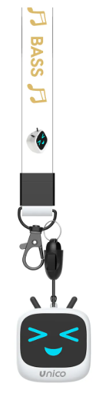 Auriculares inalámbricos PREMIUM Blanco,cara Sonriente