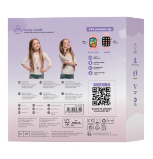 Smartwatch para niños SW2795 ROSA