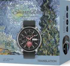 Smartwatch con IA, Traductor R7 NEGRO