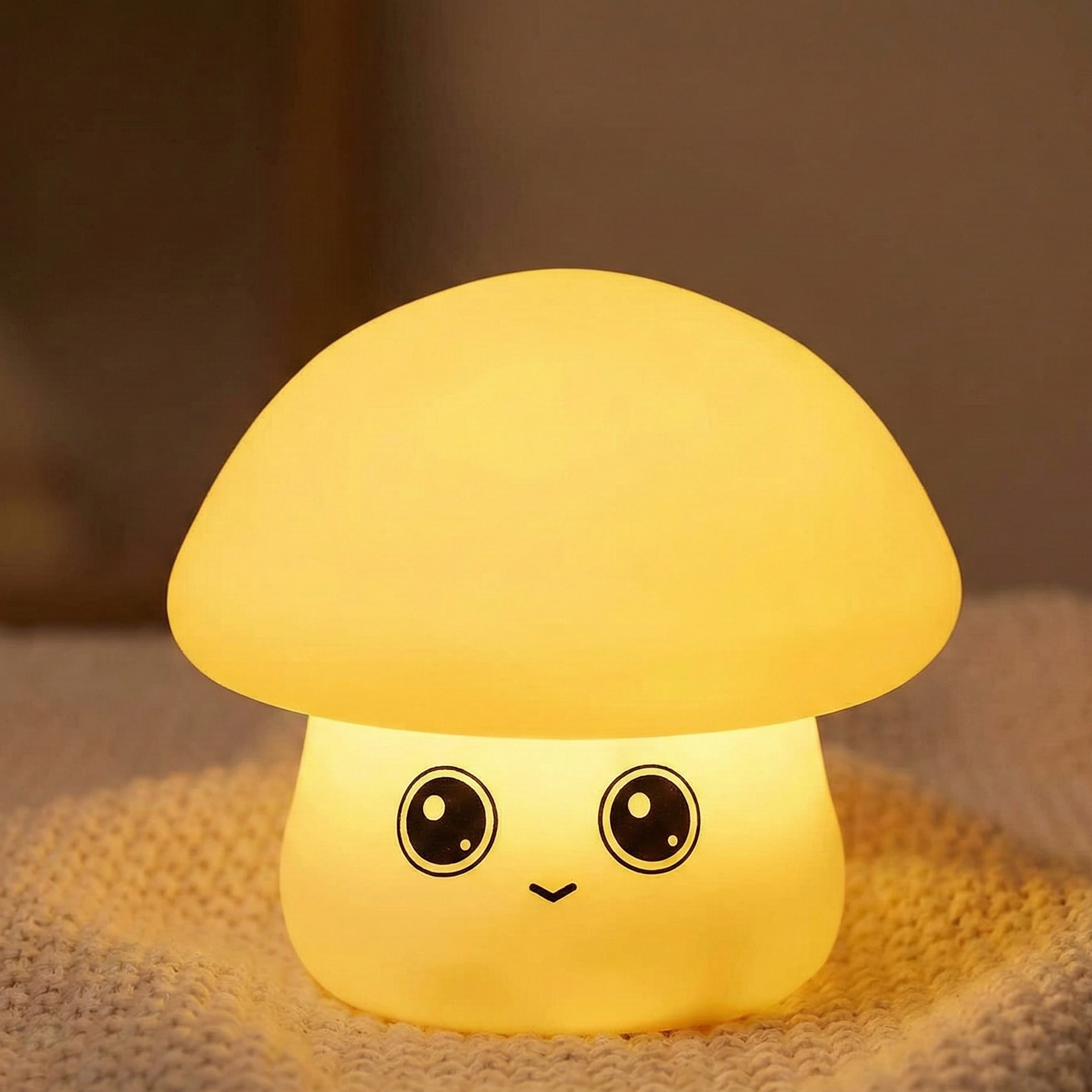 SweetNight: Lámpara Quitamiedos Soft Champiñon
