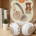 FunBuds: Auriculares Divertidos para Niños Beige