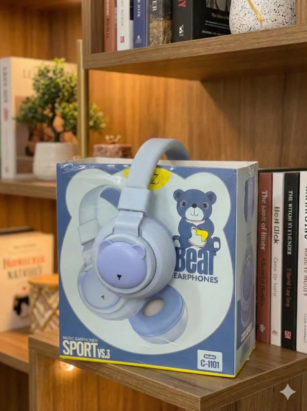 Auriculares inalámbricos Bear EarPhones Kids AZUL