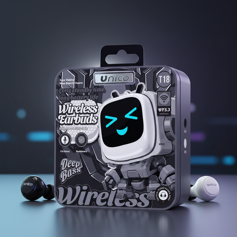 UltraBuds Pro: Sonido Alta Fidelidad Blanco,cara Sonriente