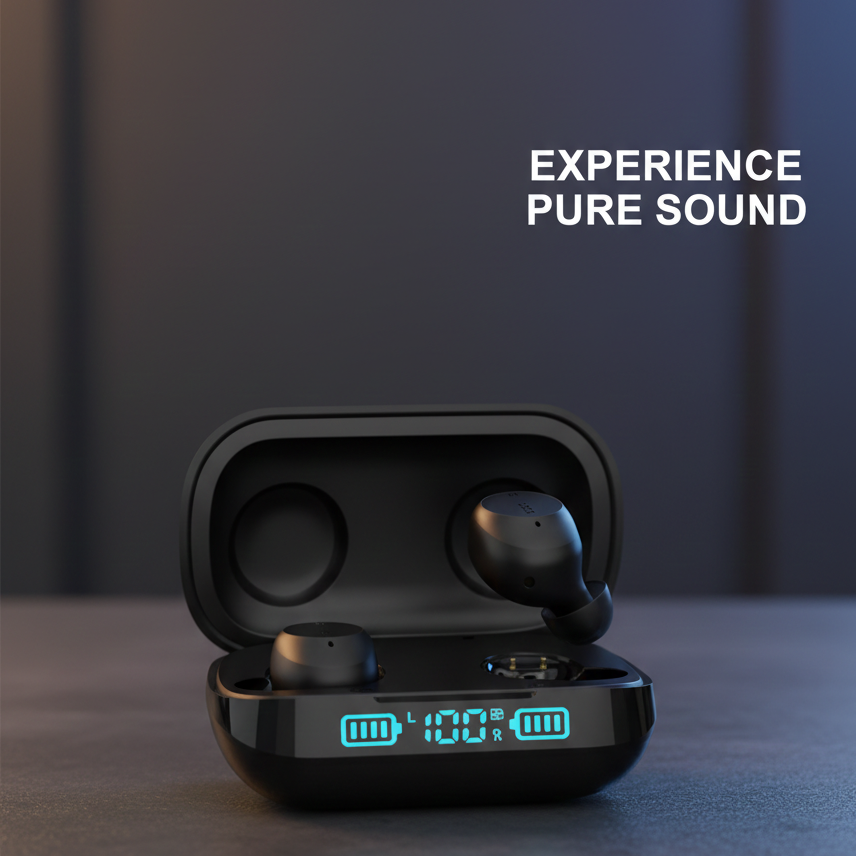 UltraBuds Pro: Sonido Alta Fidelidad NEGRO